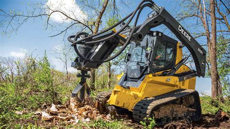 john deere skid steer diamond bushhog|Cutters, Shredders & Mulchers for Construction Equipment .